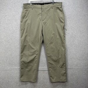 Hurley Pants Mens 40x29 Green Jet Set Tech Golf Performance Active Skating Flex